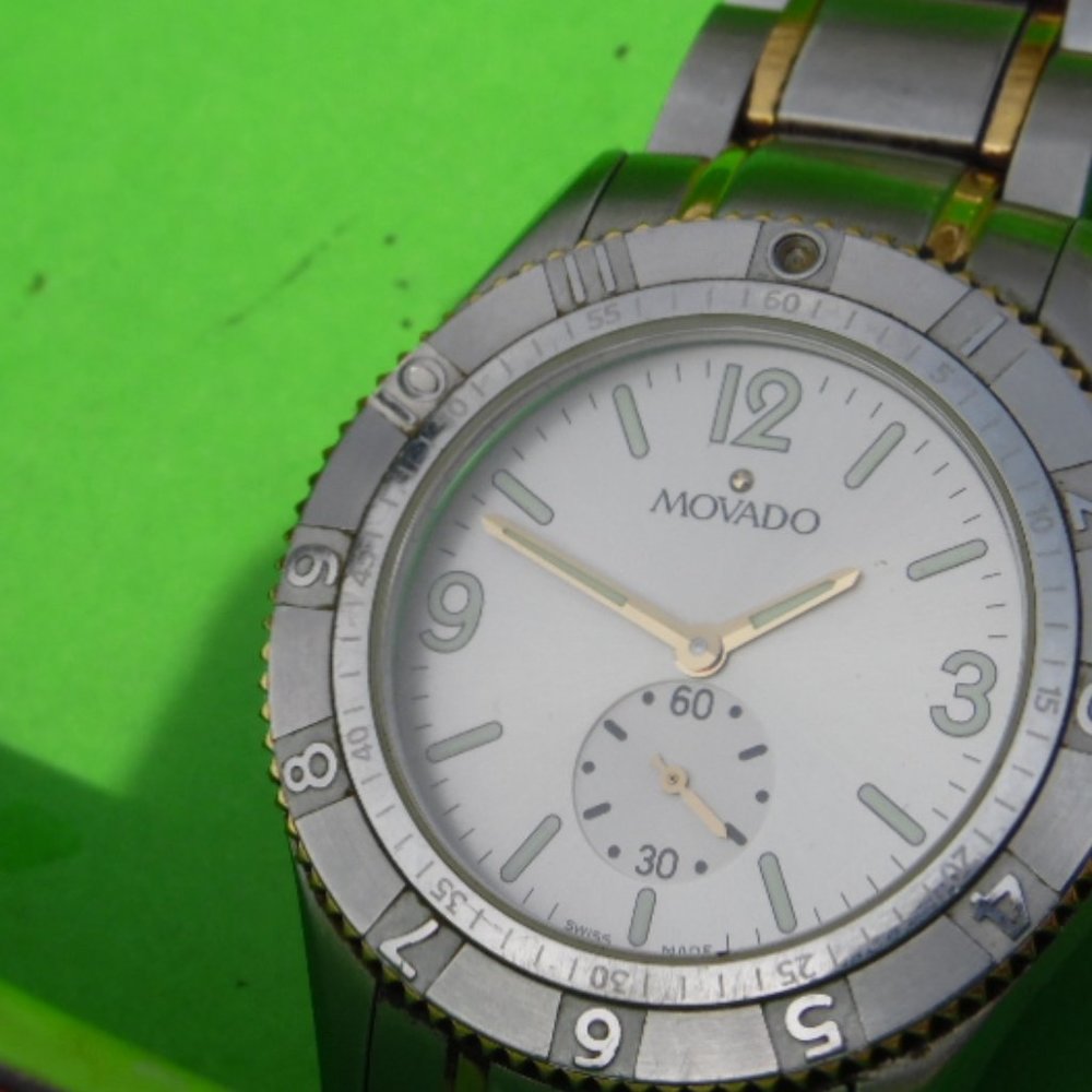 Authentic MOVADO GENTRY Swiss 81 N2 1890 MEN'S Watch,works